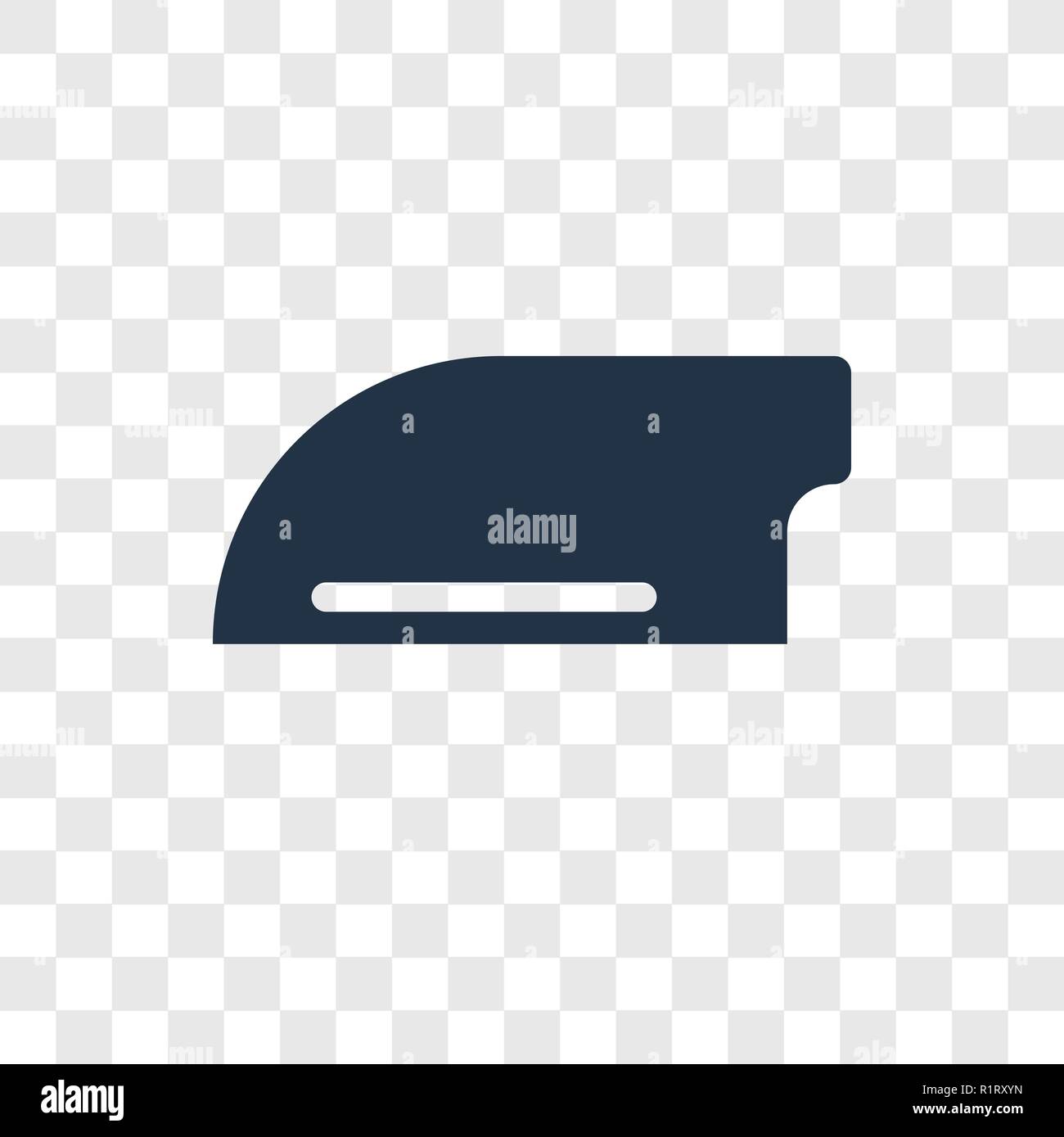 Cleaver vector icon isolated on transparent background, Cleaver transparency logo concept Stock Vector