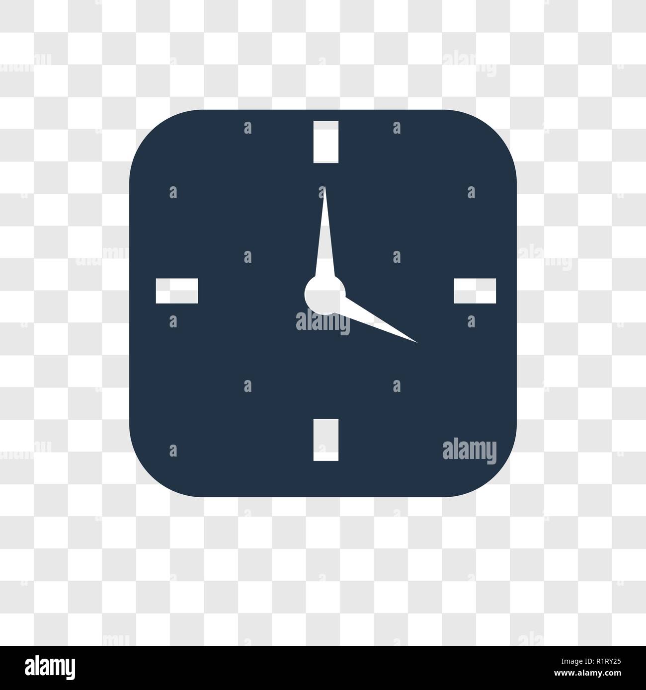 Timer vector icon isolated on transparent background, Timer ...