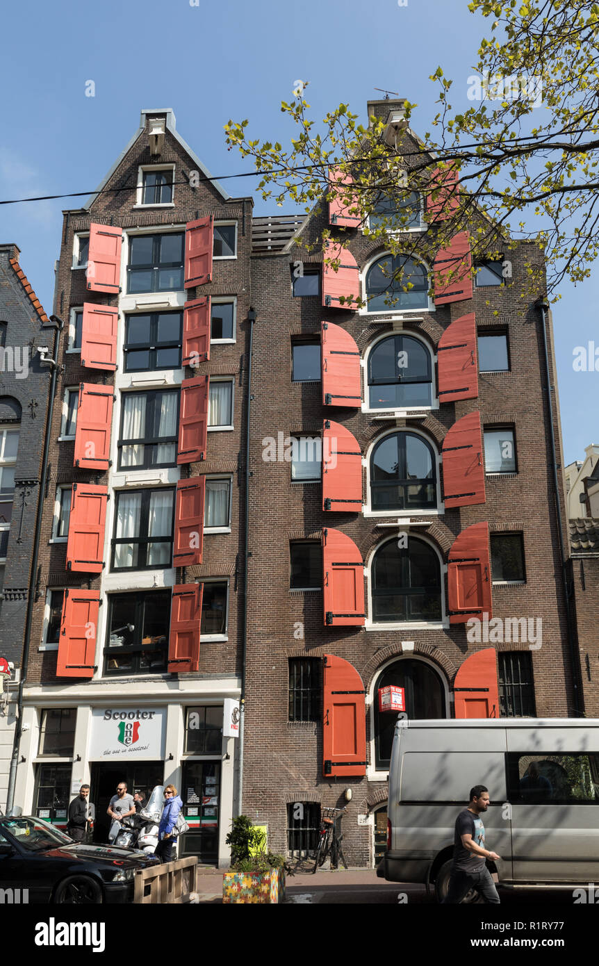 Amsterdam, Netherlands April 20, 2017 Traditional historic Dutch