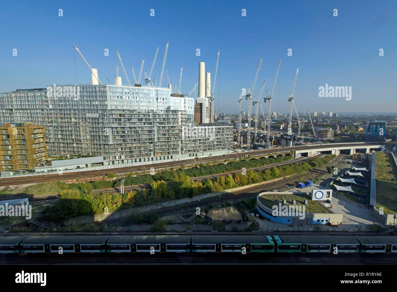 Battersea Power Station Redevelopment, Battersea, London Stock Photo Alamy