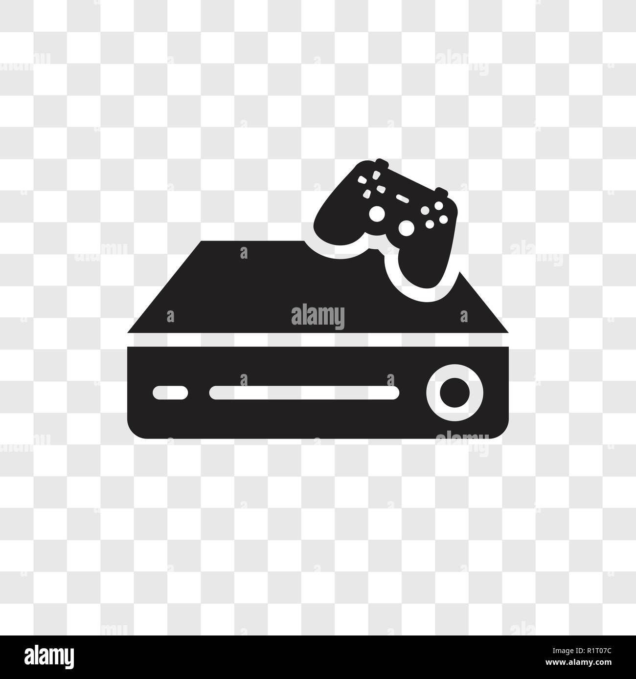 Game console vector icon isolated on transparent background, Game console  transparency logo concept Stock Vector Image & Art - Alamy