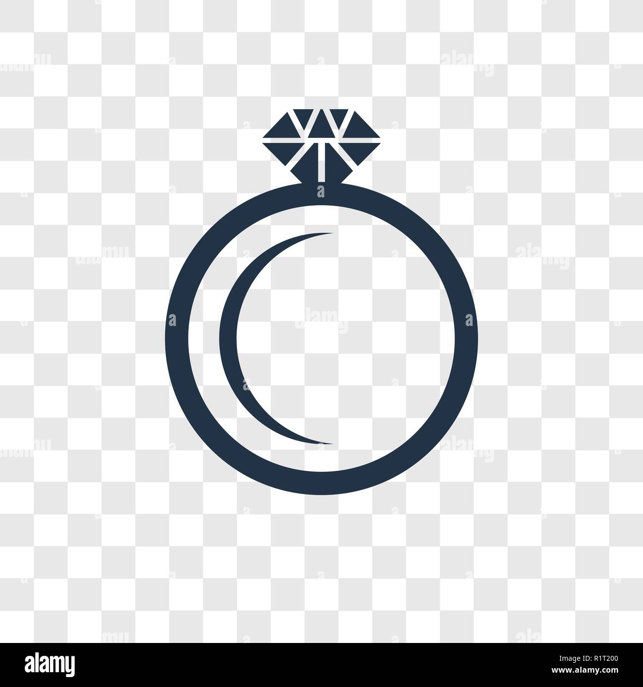 Wedding ring, simple, modern png | PNGEgg