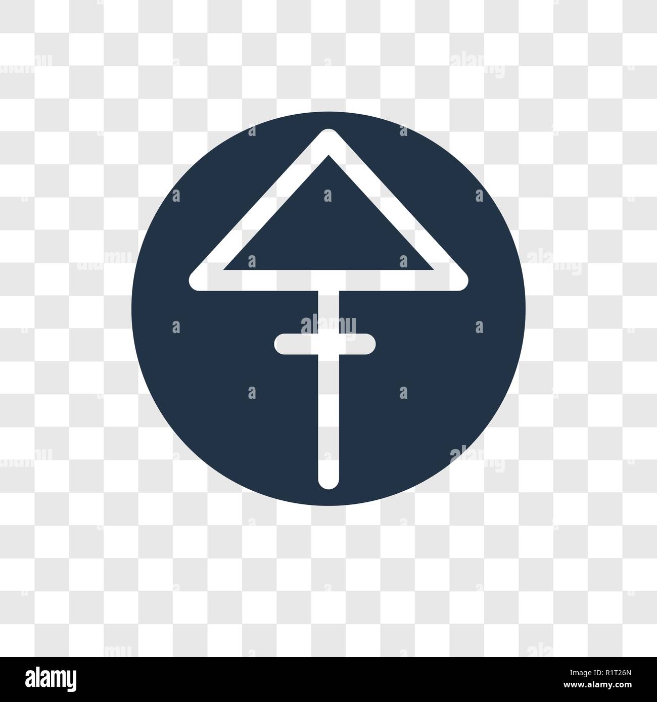 Sulphur vector icon isolated on transparent background, Sulphur transparency logo concept Stock Vector