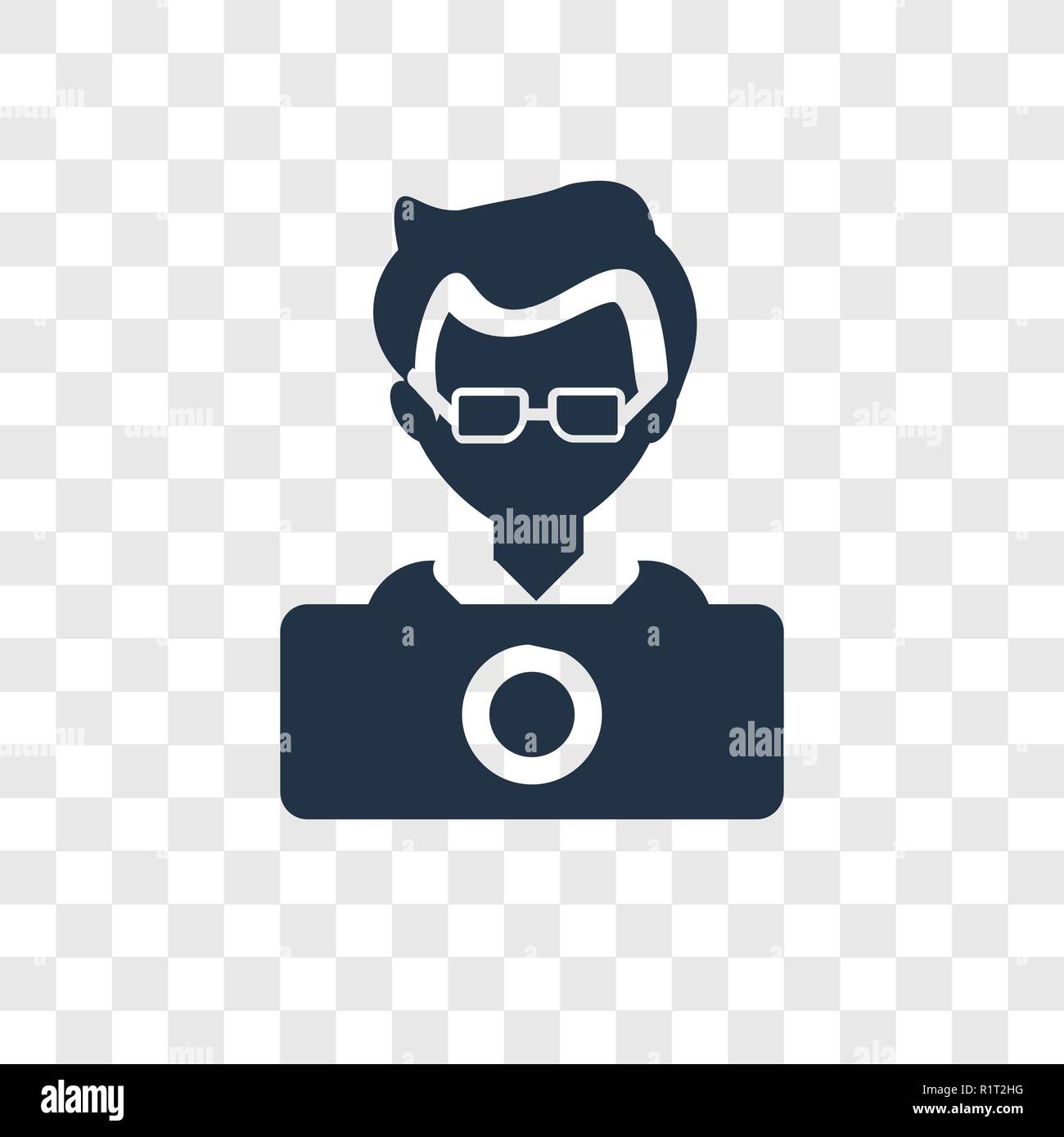 Programmer vector icon isolated on transparent background, Programmer ...