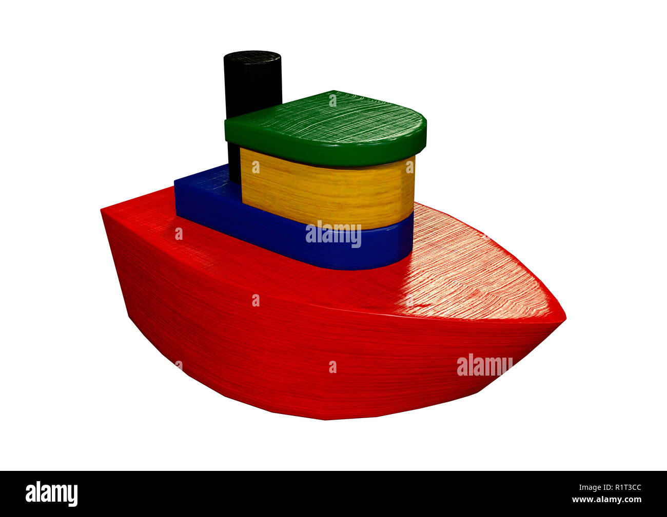 antique wooden toy boats
