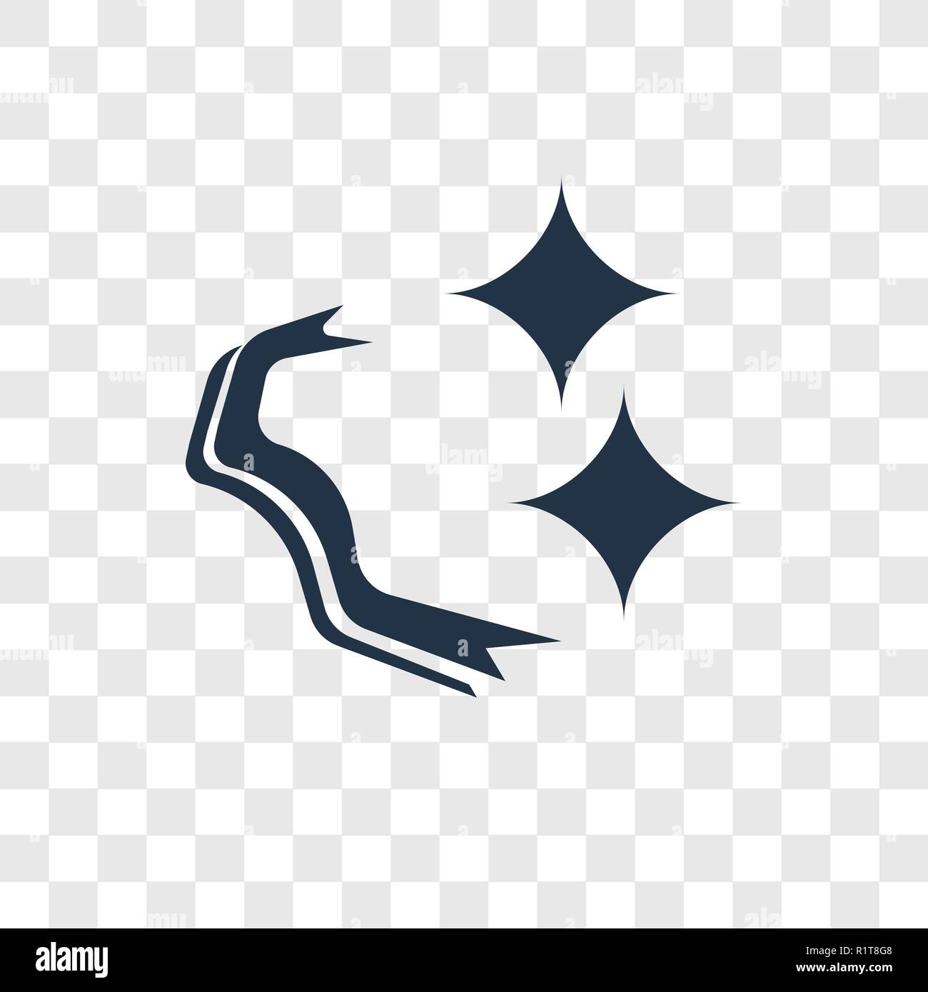Ribbons vector icon isolated on transparent background, Ribbons ...