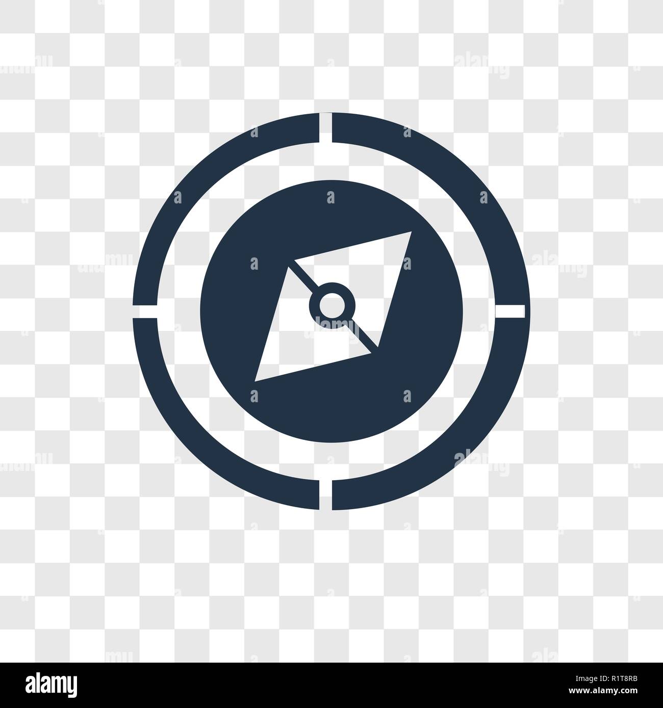 blue compass icon Stock Vector Image & Art - Alamy