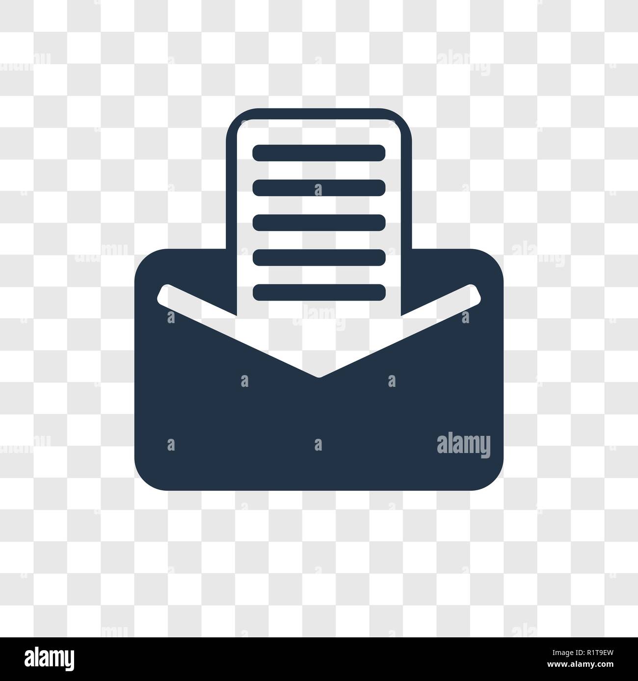 eTicket vector icon isolated on transparent background, eTicket transparency logo concept Stock Vector