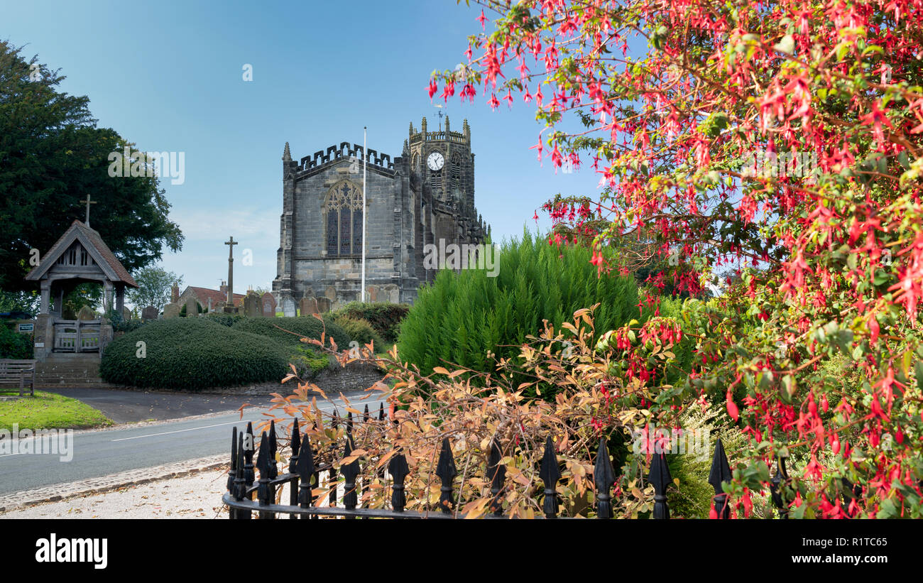 St Michael's Church, Coxwold North Yorkshire village, Hambleton