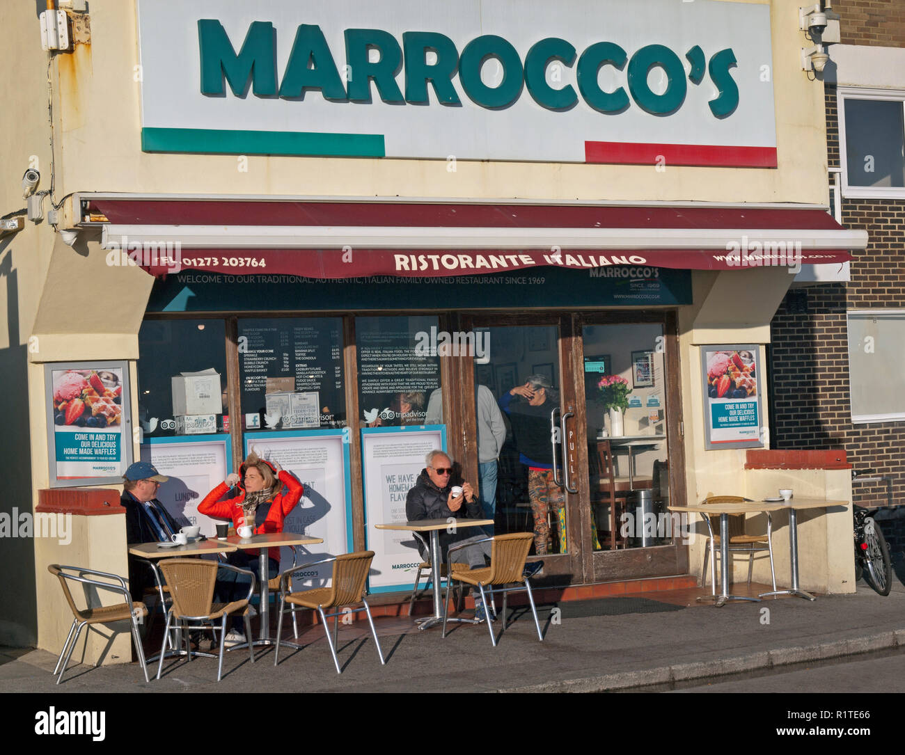 Brighton seafront restaurant hires stock photography and images Alamy