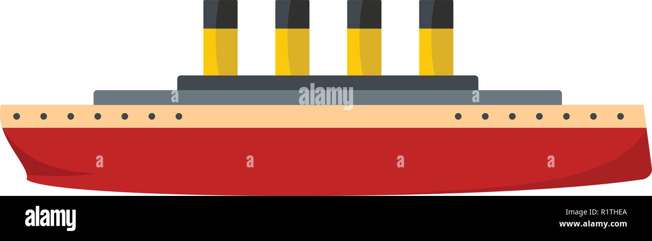 Passenger ship cargo boat retro Stock Vector Images - Alamy