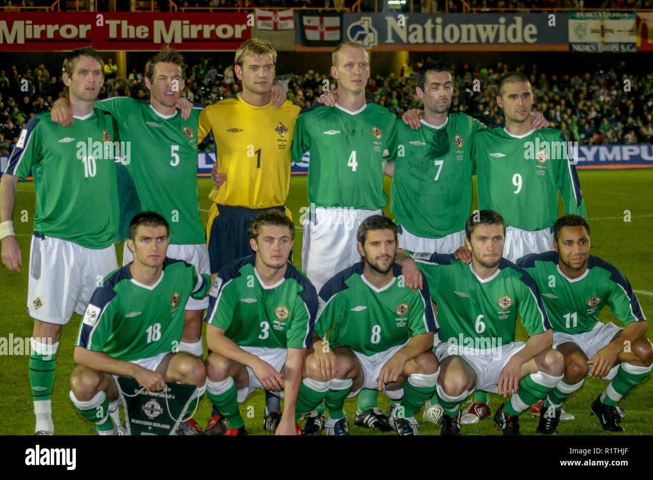 Ni football team 2004 hires stock photography and images Alamy