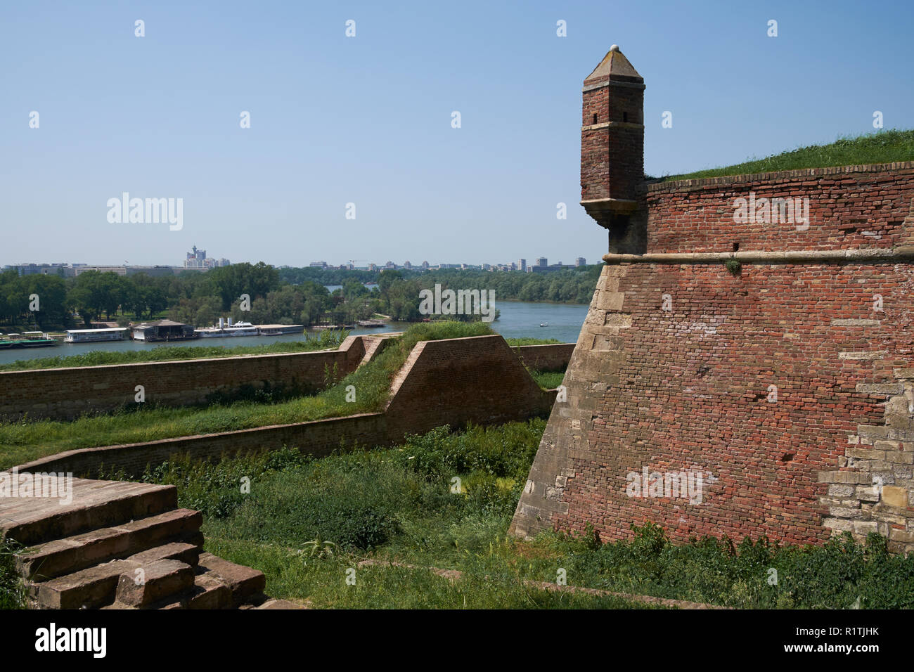 Belgrade fortress, Kalemegdan Park, Belgrade, Serbia. Stock Photo