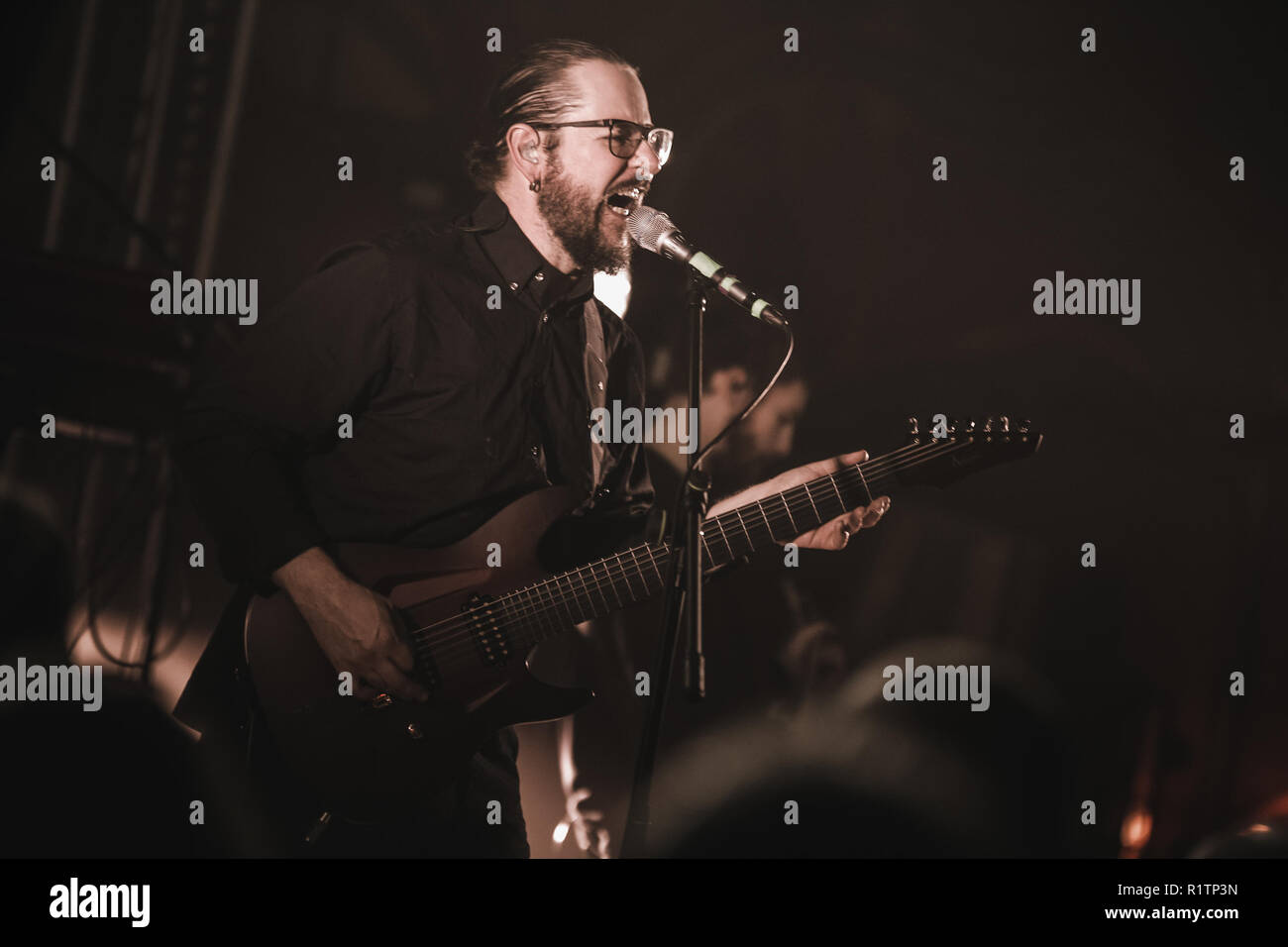 Wroclaw, Poland. 13th Nov, 2018. Vegard Sverre Tveitan (Ihsahn) - he  performed in Wroclaw. Legend of metal music - founder of the legendary  group Emperor promoted his solo album. Credit: Krzysztof Zatycki/Pacific