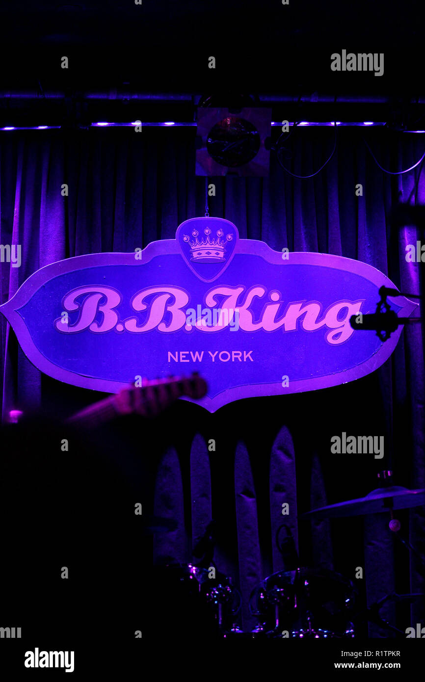NEW YORK, NY - APRIL 28:  Atmosphere at BB King on April 28, 2018 in New York City.  (Photo by Steve Mack/S.D. Mack Pictures) Stock Photo