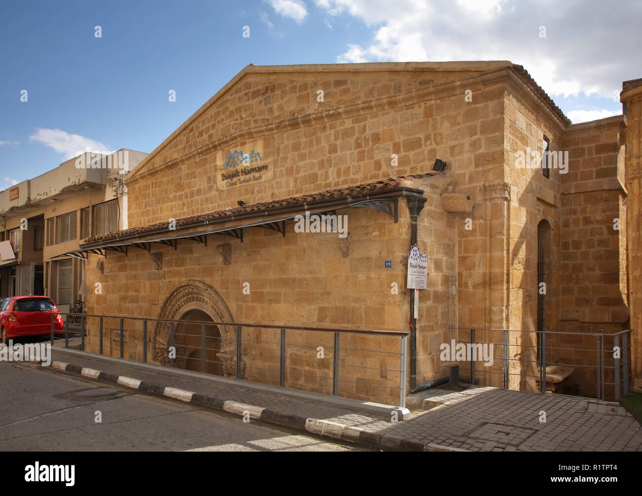 Grand turkish bath (Buyuk Hamam) in Nicosia. Cyprus Stock Photo Alamy