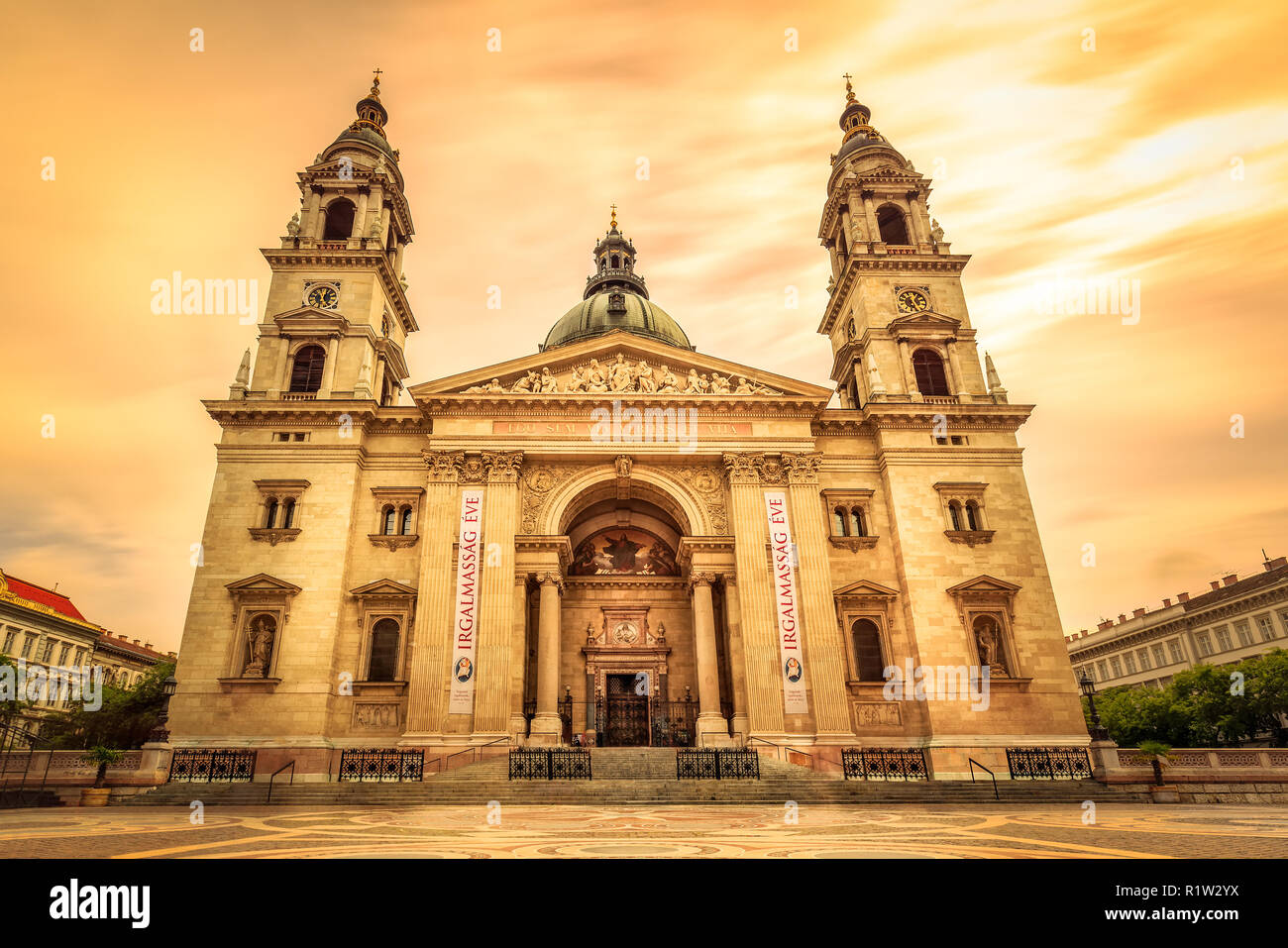 St. Stephens Basilica, Budapest Stock Photo