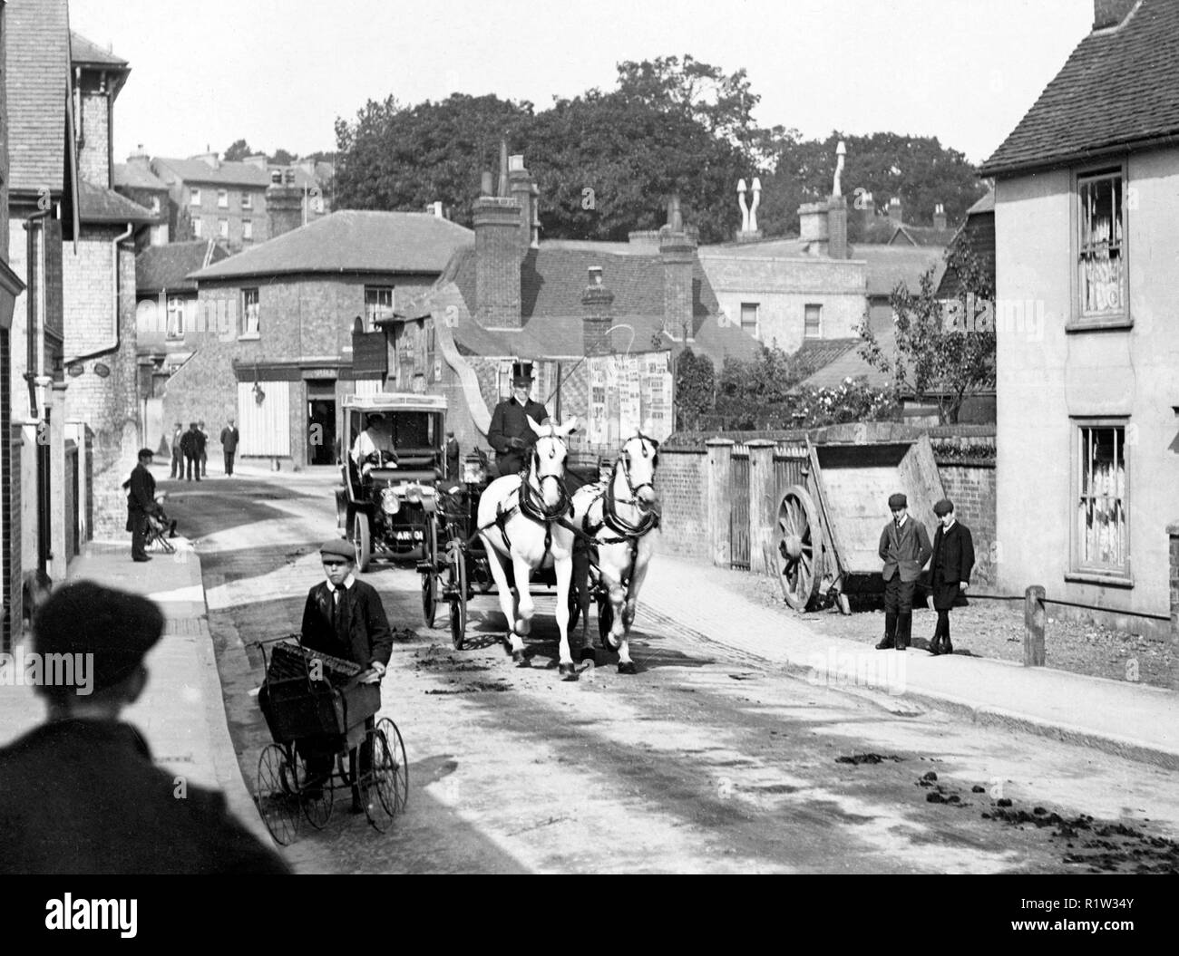 South Street, Bishops Stortford early 1900s Stock Photo