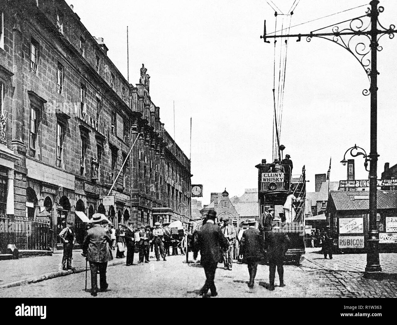New Quay, North Shields early 1900’s Stock Photo Alamy