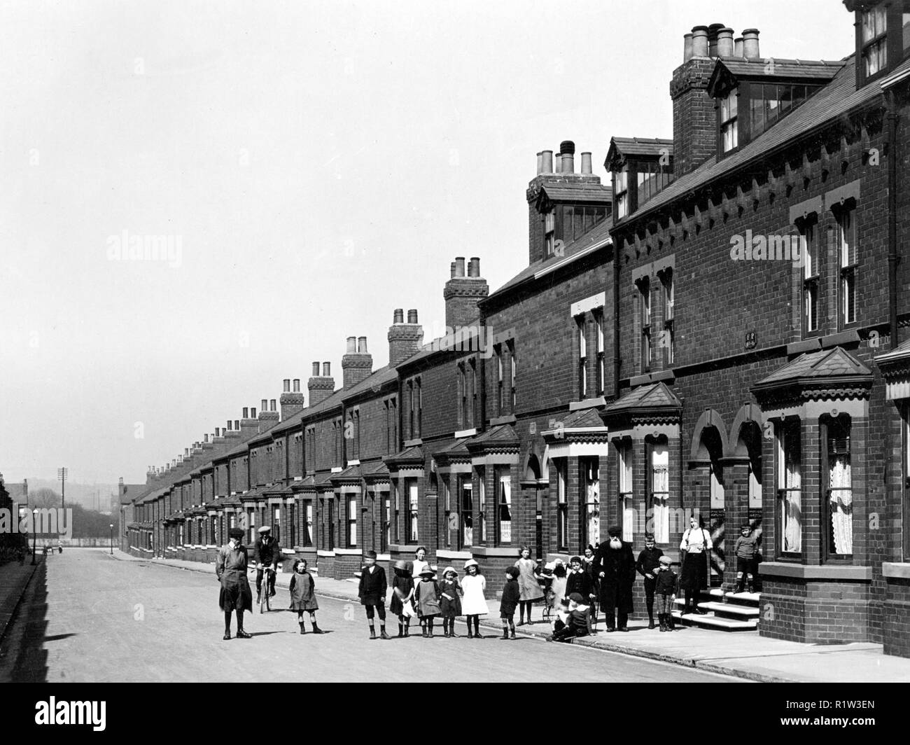 Albany Road, Balby, Doncaster early 1900’s Stock Photo