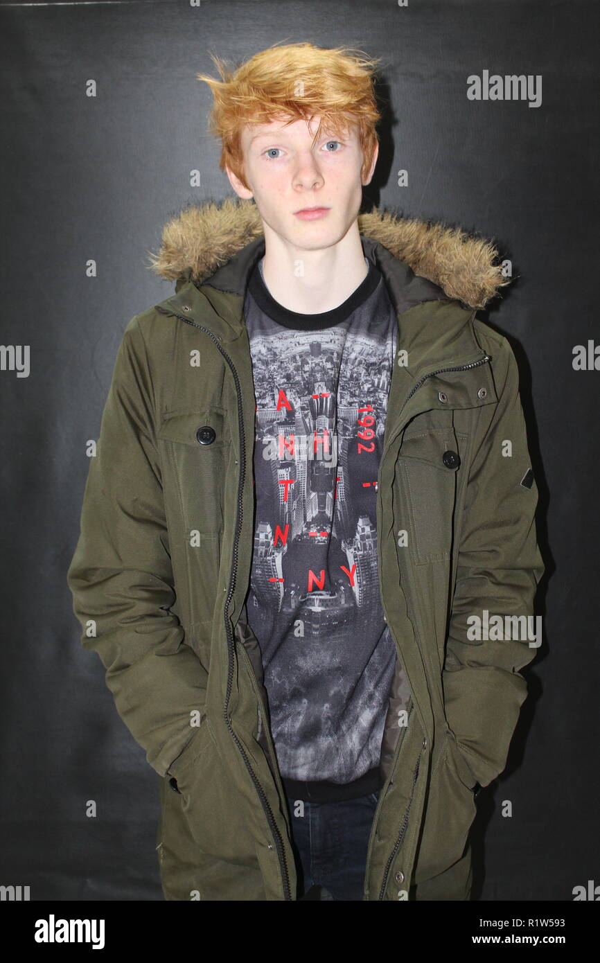 Ginger Teenage Model Stock Photo - Alamy