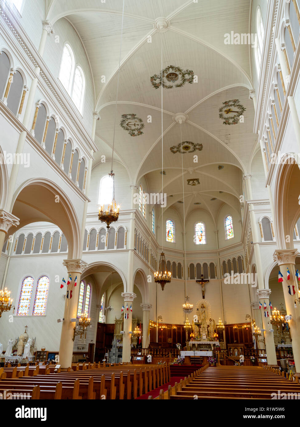 Interior view of Saint Marie Catholic Church (ƒglise SainteMarie