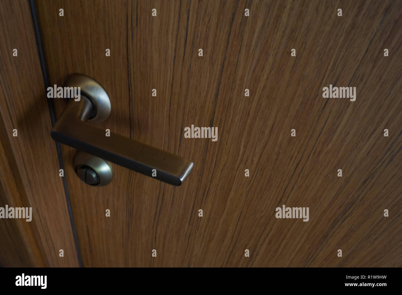 interior door, door handle door handle veneer Stock Photo Alamy