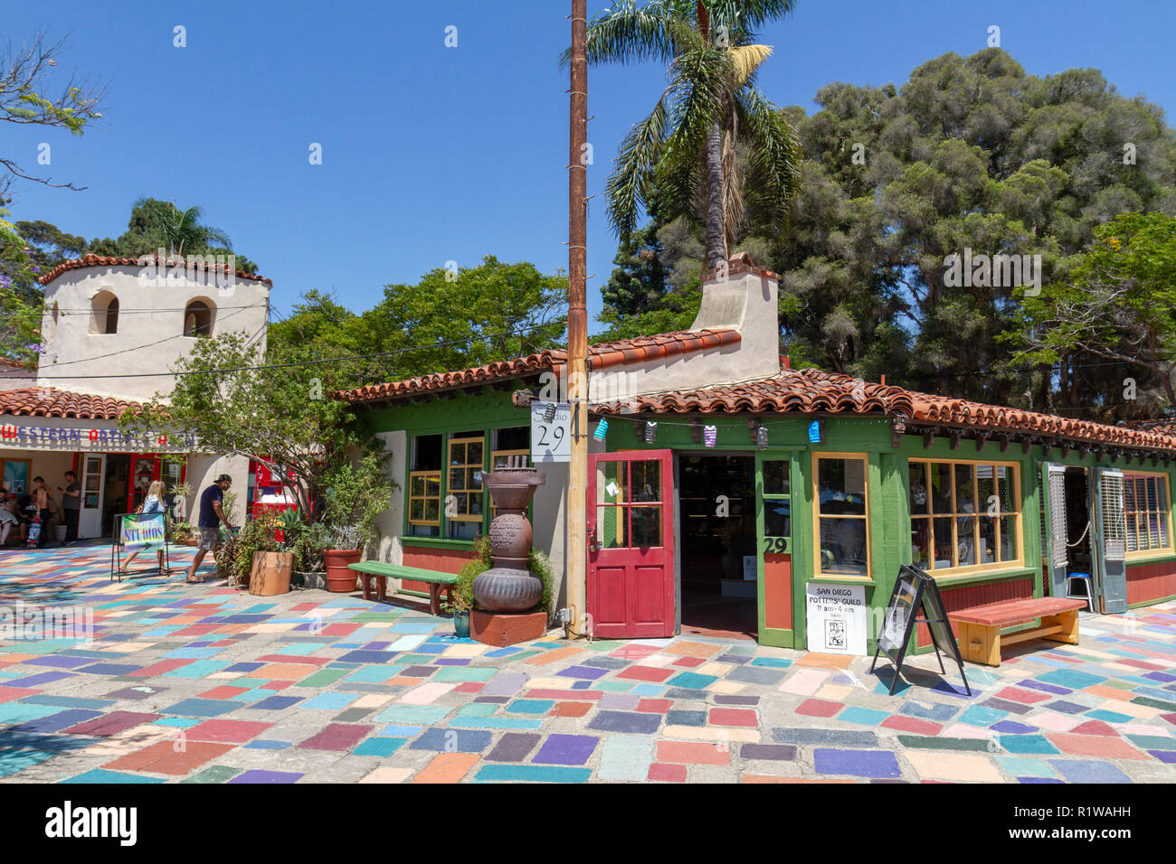 Studio 29, Spanish Village Art Center in Balboa Park, San Diego