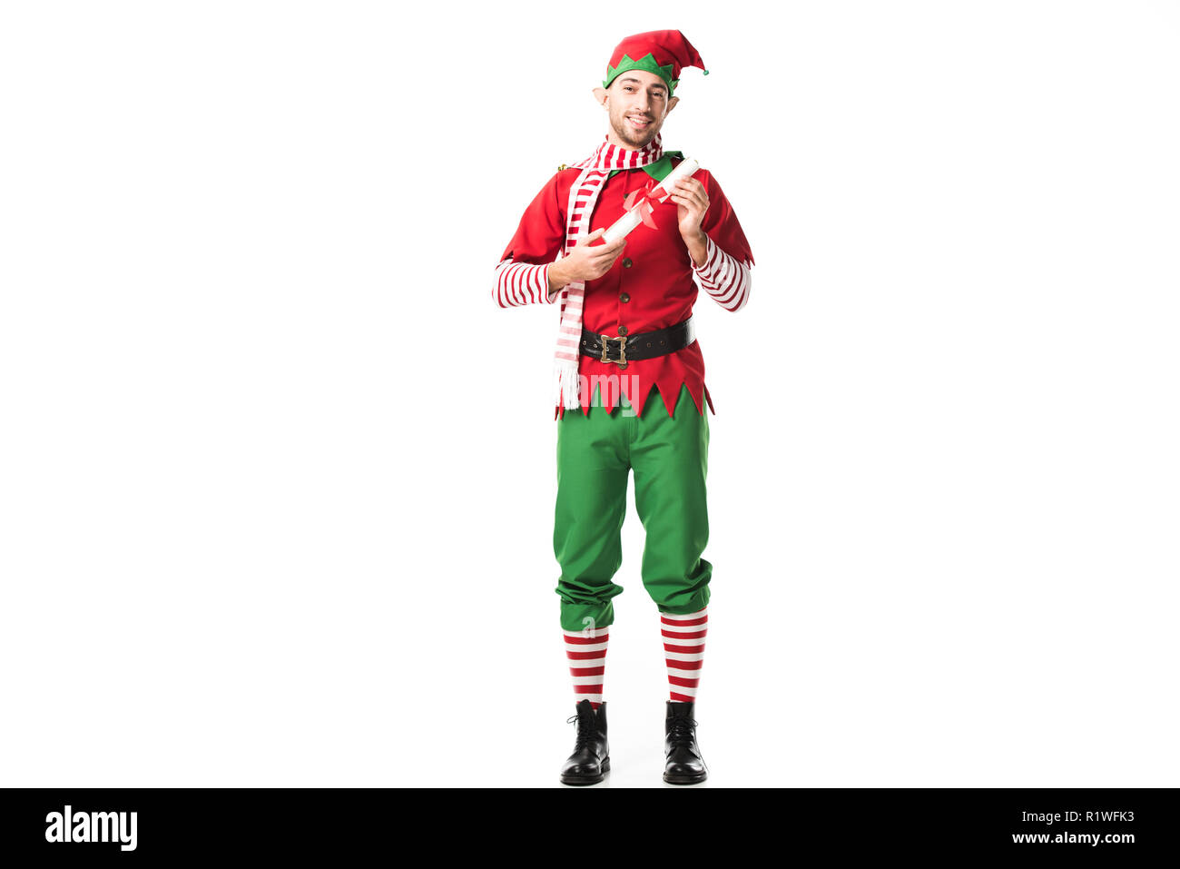 white elf costume