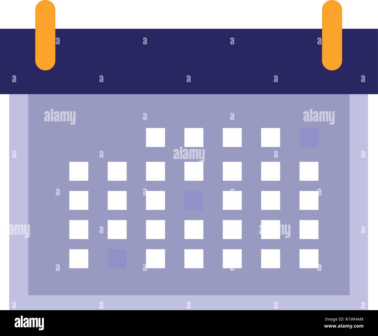 calendar design concept of