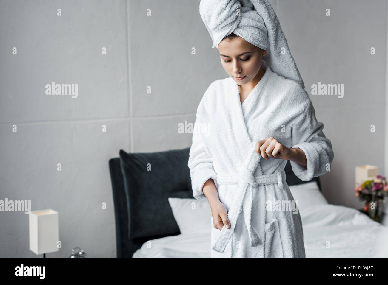 Bathrobe towel woman Clearance