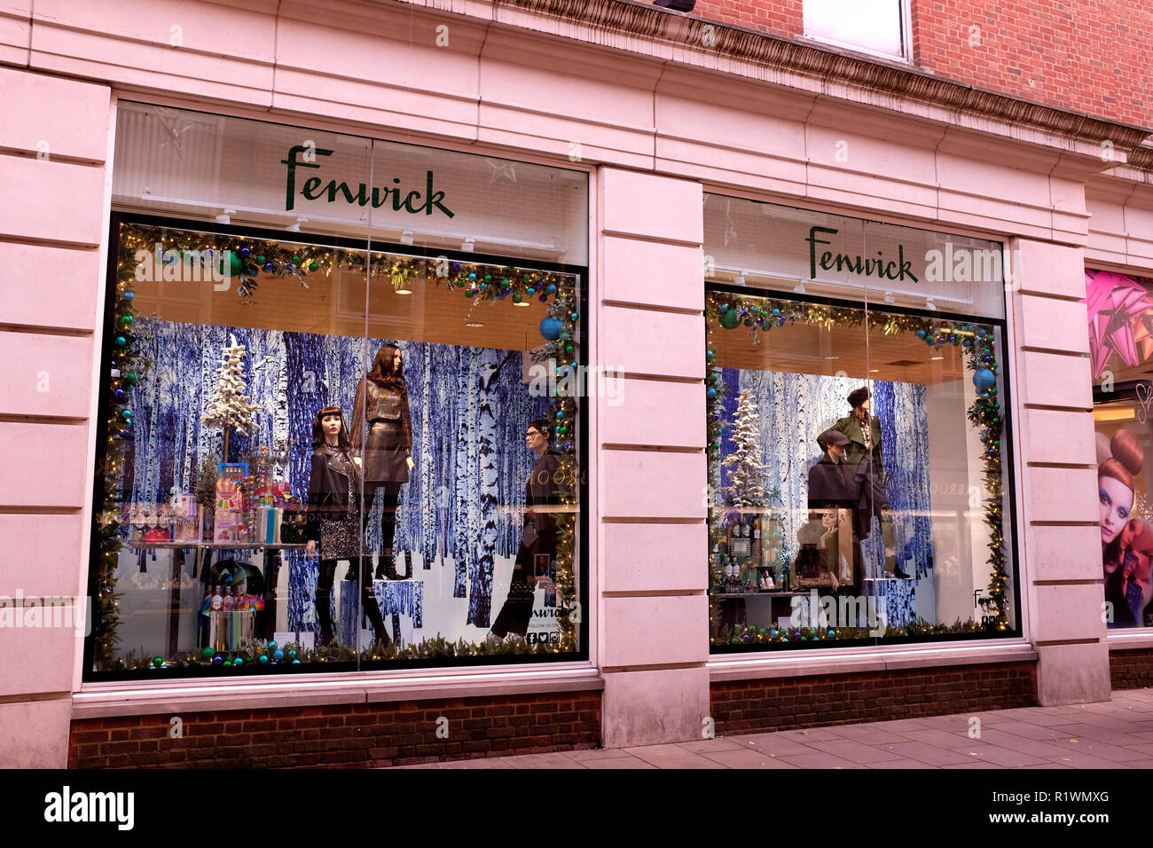 fenwick departmental store branch in canterbury kent uk november 2018 Stock Photo