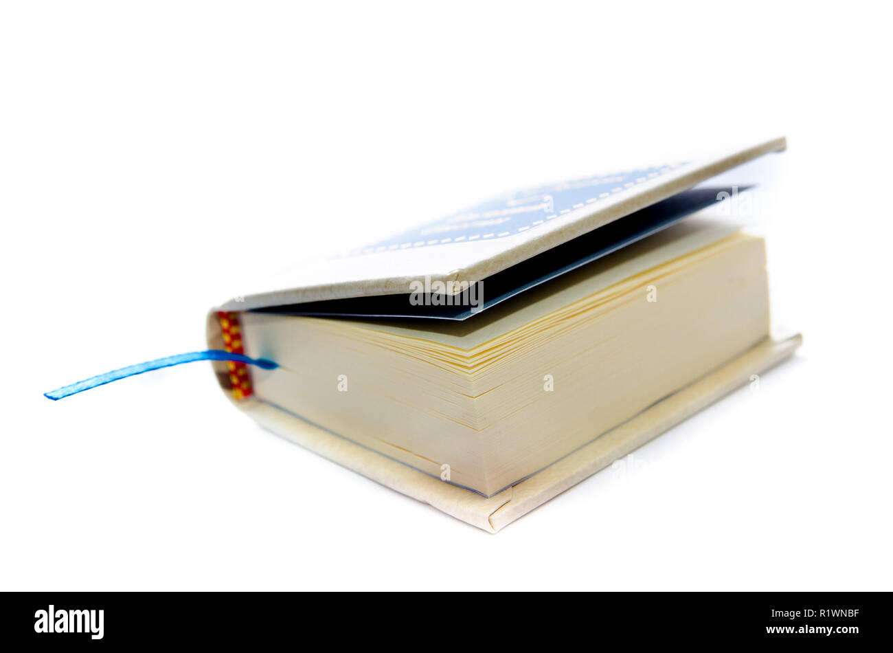 book isolated on a white background Stock Photo - Alamy