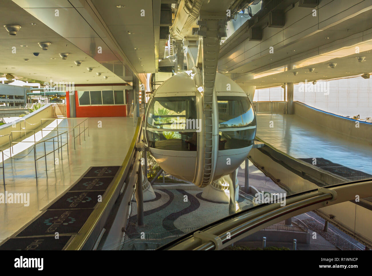 LAS VEGAS, NV, USA September 15, 2018 Downtown, Las Vegas Strip, a