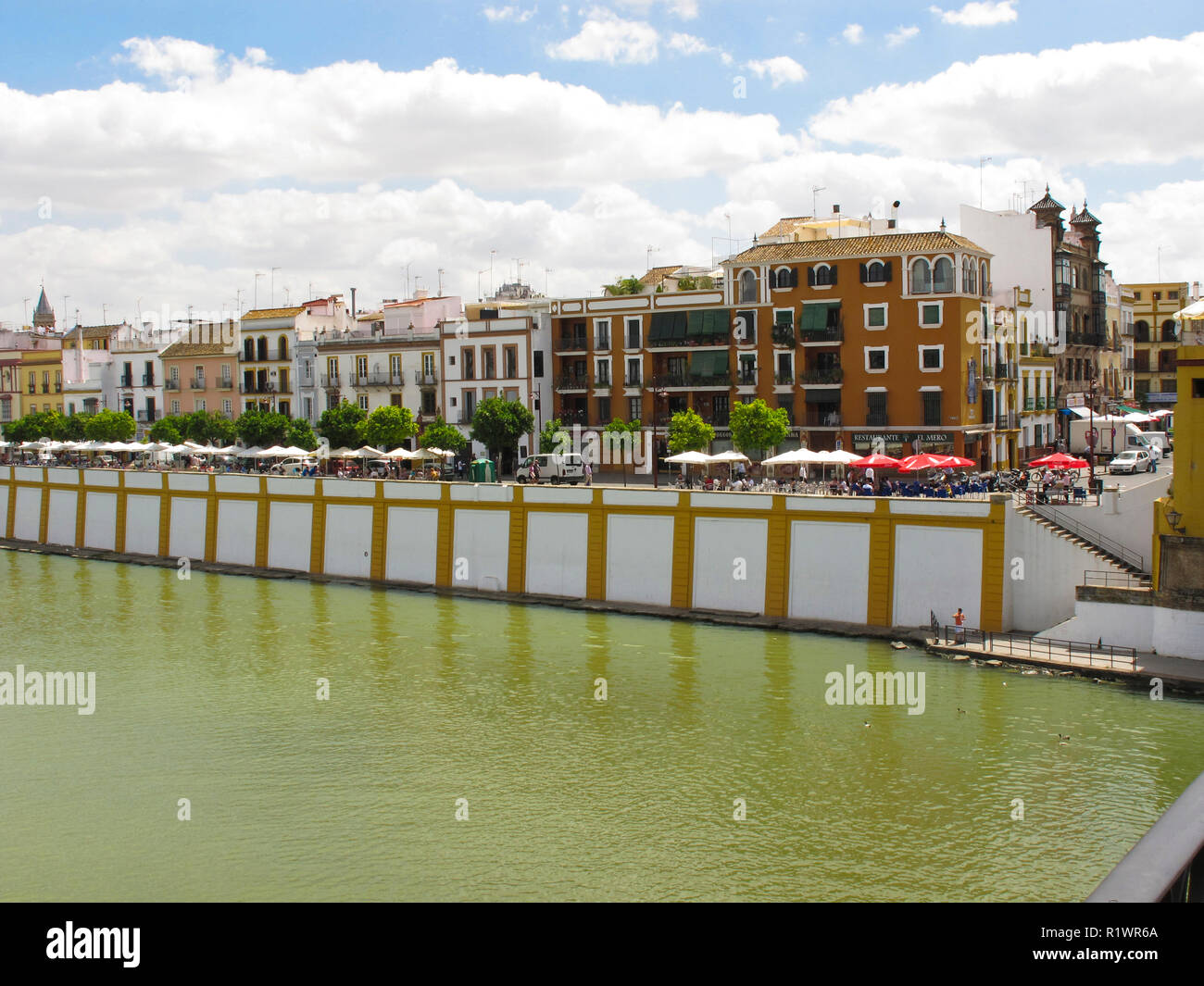 Seville triana house hi-res stock photography and images - Alamy