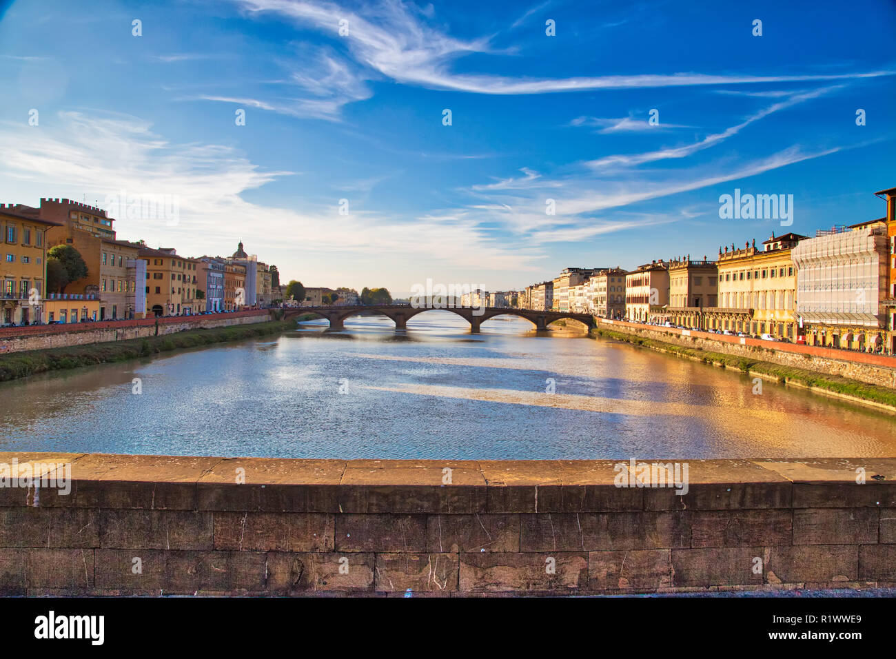 Florence, Italy-June 16, 2017: Beautiful old Florence bridges in ...