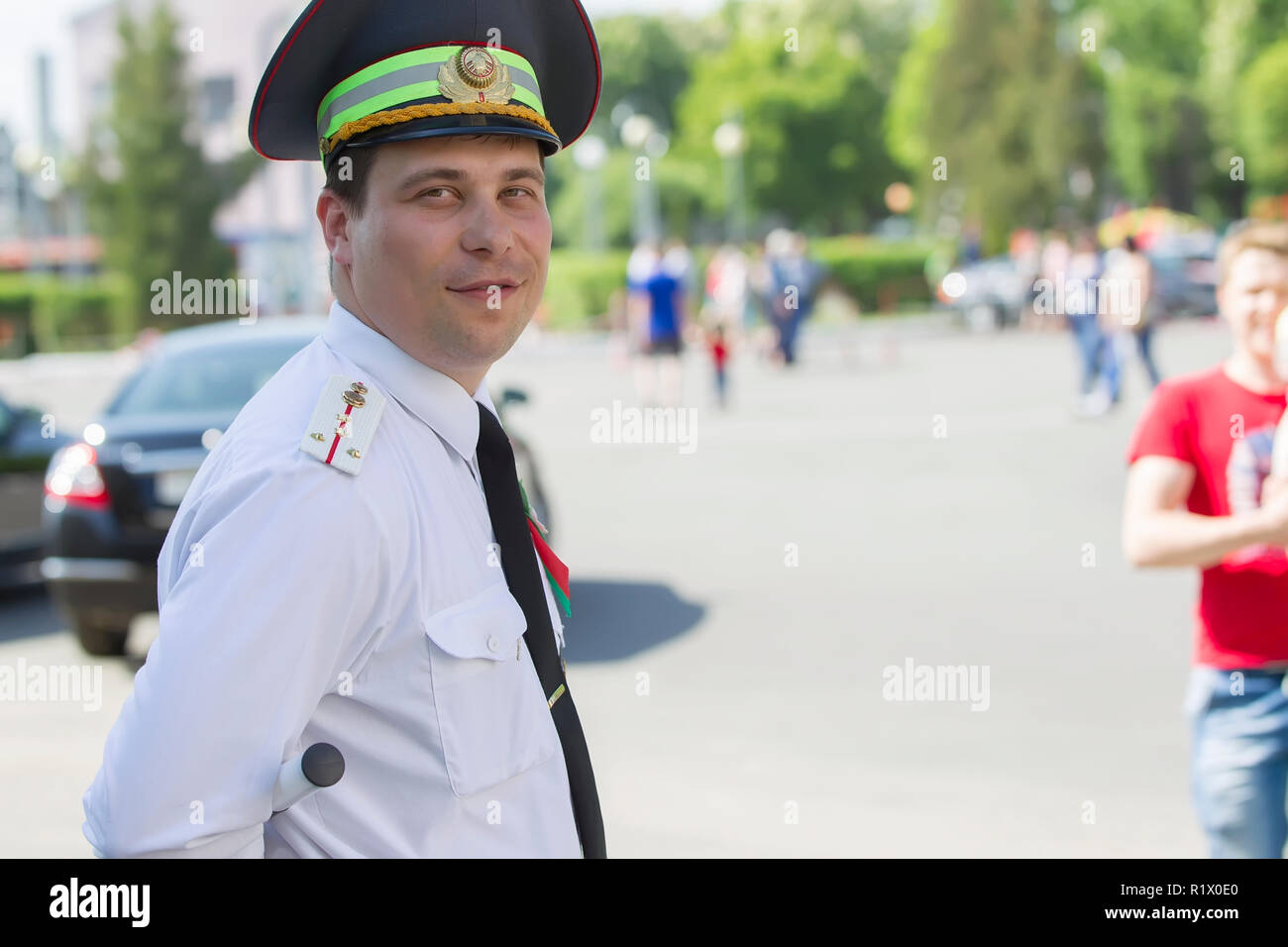 Police hat cut out hi-res stock photography and images - Alamy