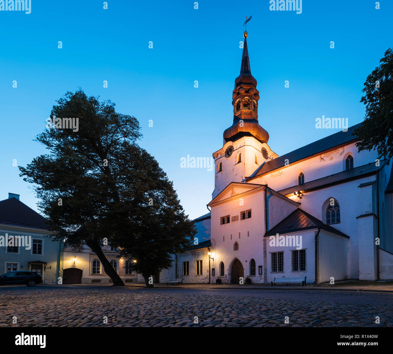 Exterior of St Mary's Cathedral (Toomkirik), Old Town, Tallinn, Estonia, Europe Stock Photo