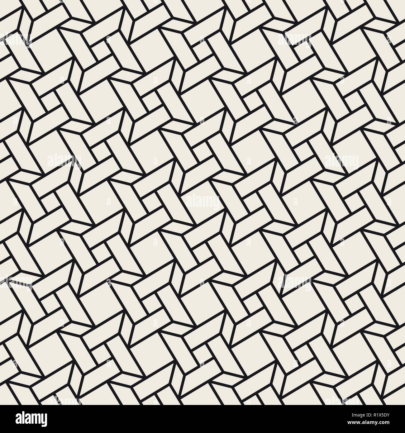 Vector seamless pattern. Modern stylish abstract texture. Repeating ...