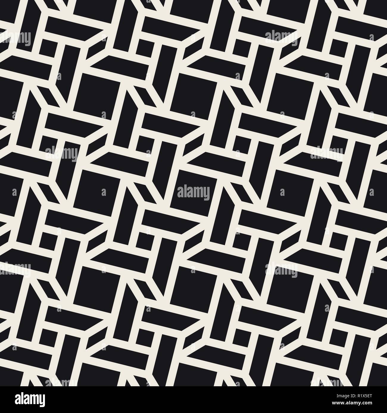 Vector seamless pattern. Modern stylish abstract texture. Repeating ...