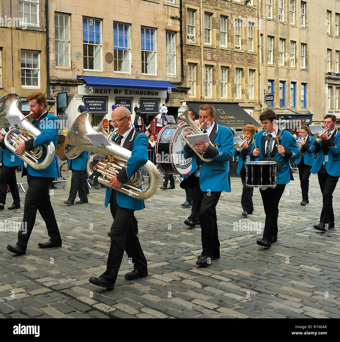 Scottish brass band hires stock photography and images Alamy