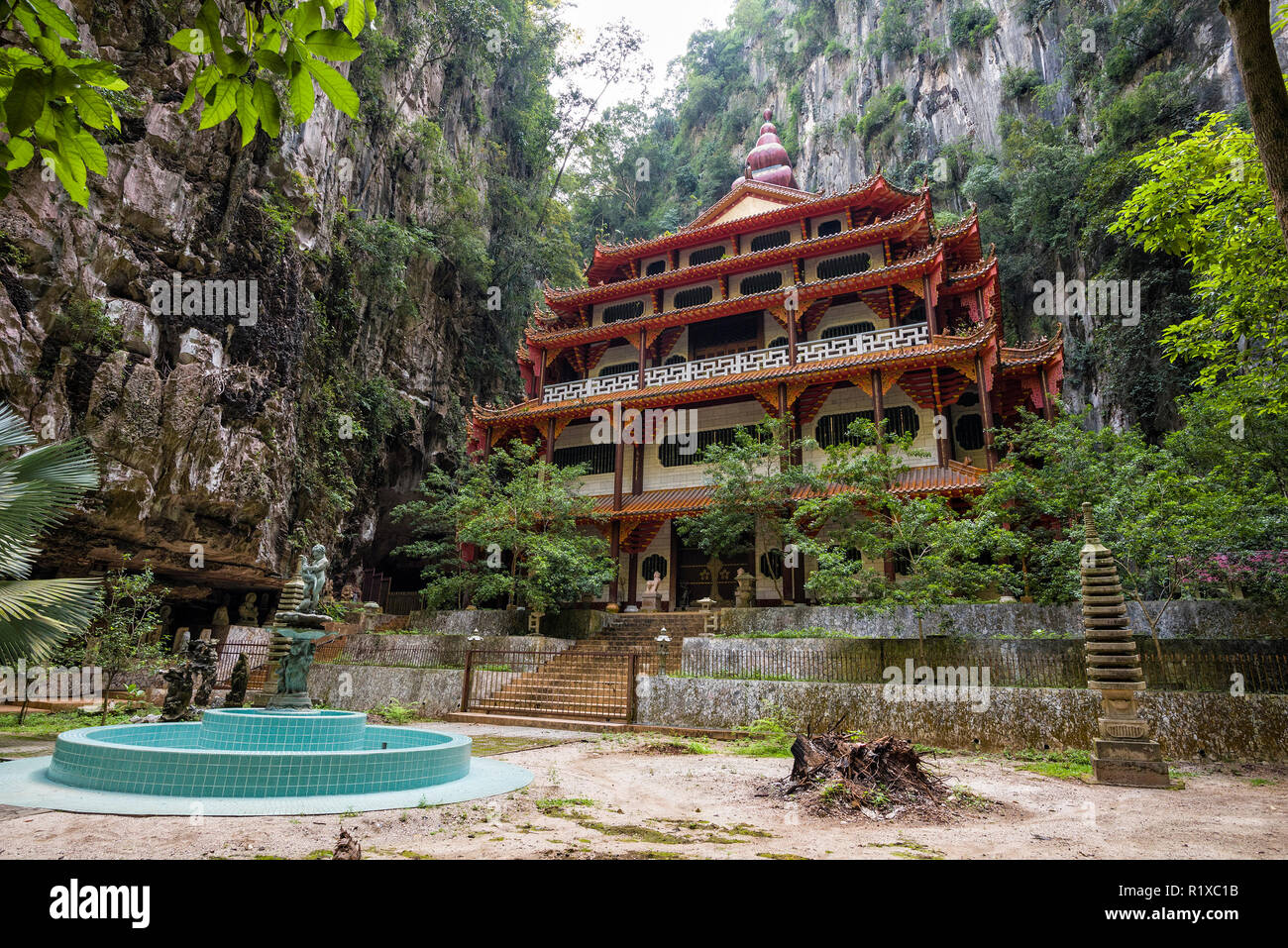 Abundant Temple in Sam Poh Tong, Ipoh, Malaysia Sam Poh Tong is a