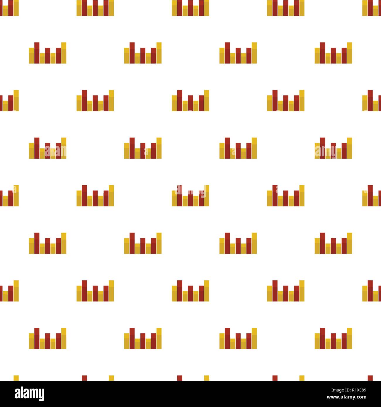 New graph pattern seamless in flat style for any design Stock Vector ...