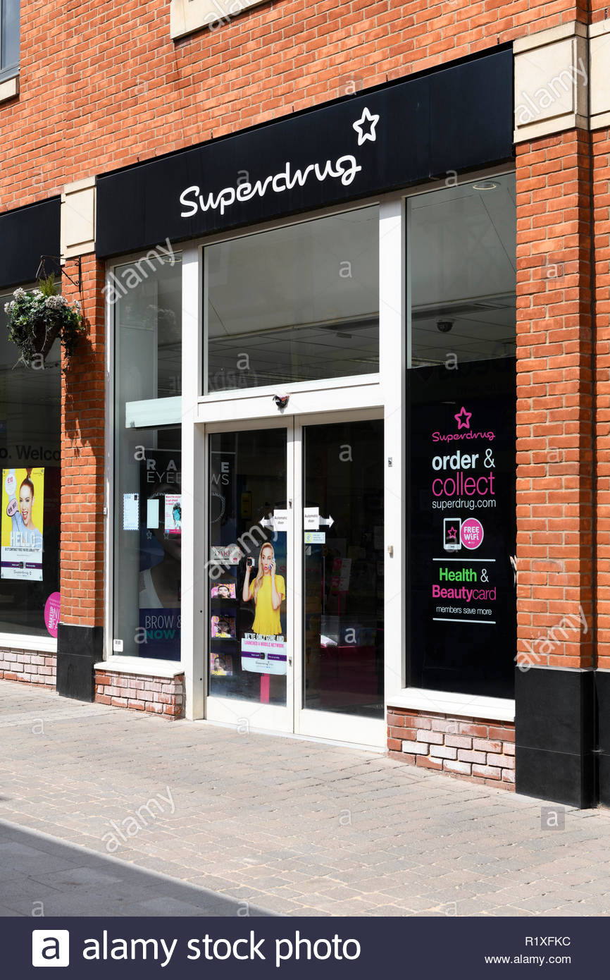 Superdrug Retail Shop Stock Photos & Superdrug Retail Shop Stock Images ...