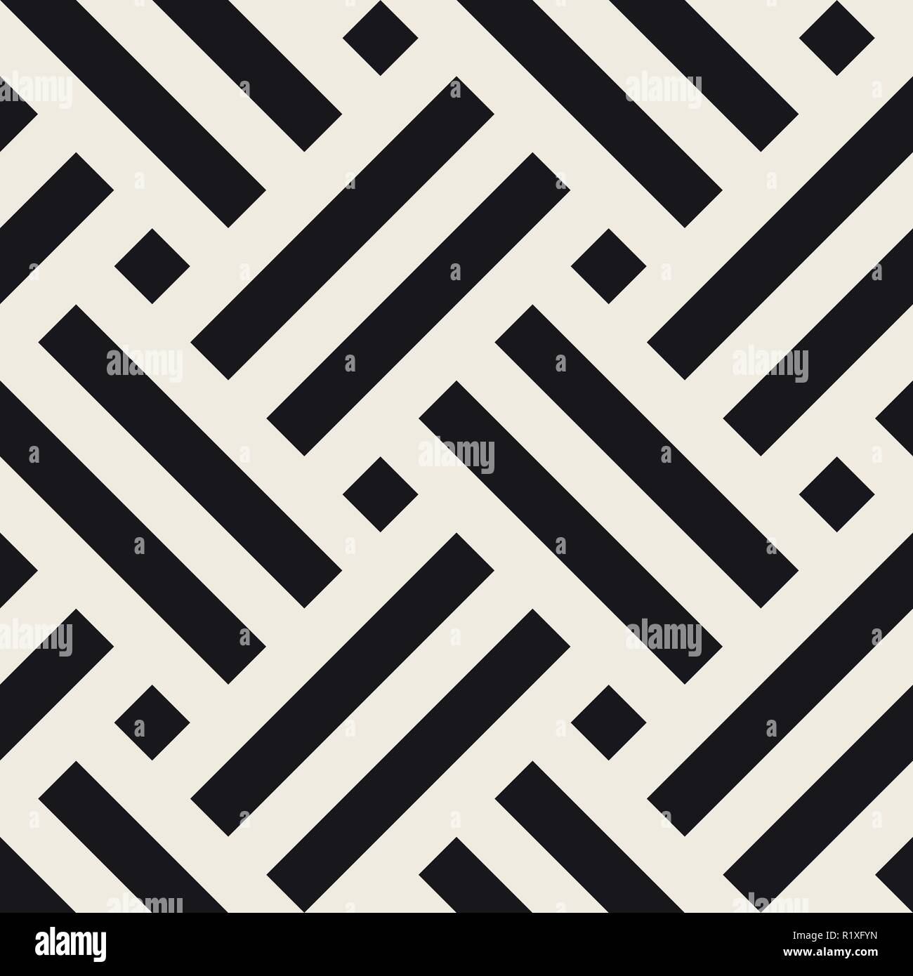 Recurring Tile Pattern Vector seamless pattern. Modern stylish abstract texture. Repeating ...