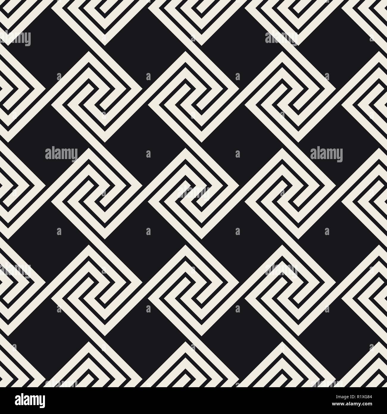 Vector seamless pattern. Modern stylish abstract texture. Repeating ...