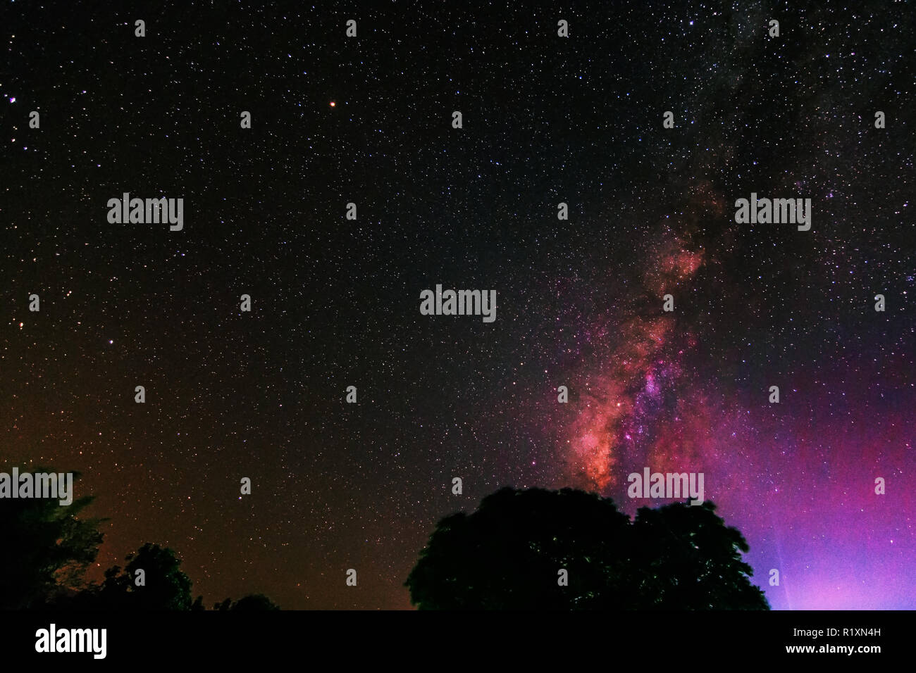 Colorful milky way hi-res stock photography and images - Alamy