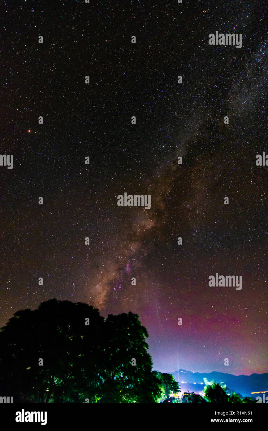 Colorful milky way hi-res stock photography and images - Alamy