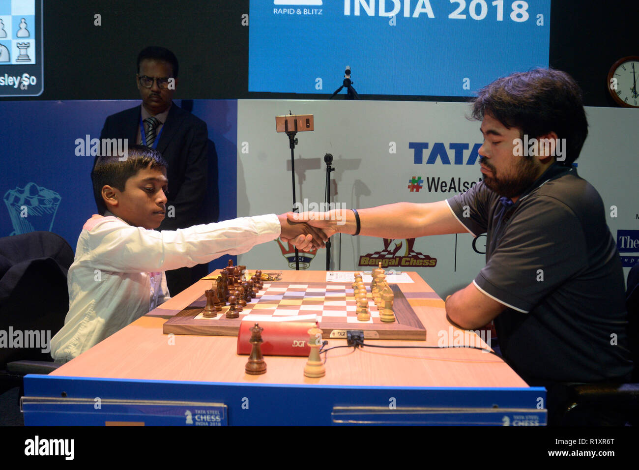 Praggnanandhaa vs Vishy Anand  Tata Steel Chess India Blitz 2018 