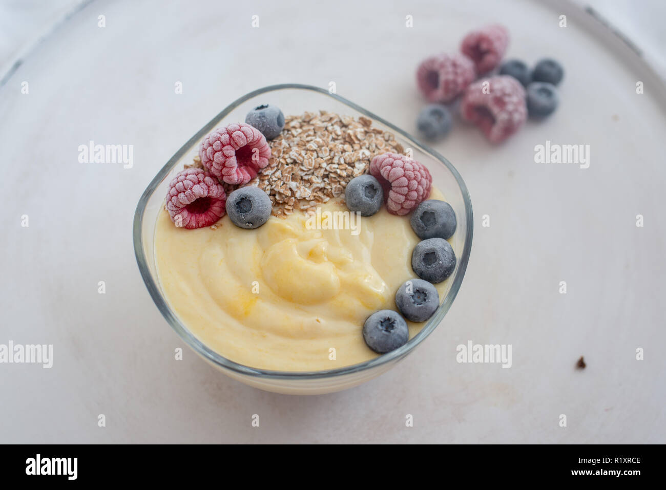 healthy smoothie bowl Stock Photo - Alamy